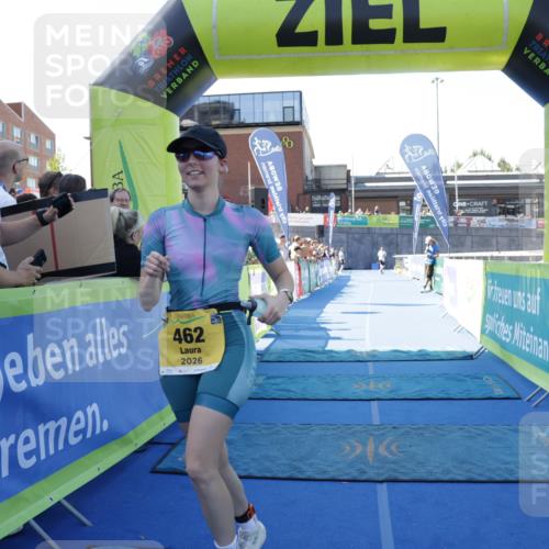 09.08.2026 - GEWOBA Citytriathlon Bremen Yannick Fuchs http://msf.ph/oto/9939053 09.08.2026 11:47:04 Ziel 462 meine-sportfotos.de