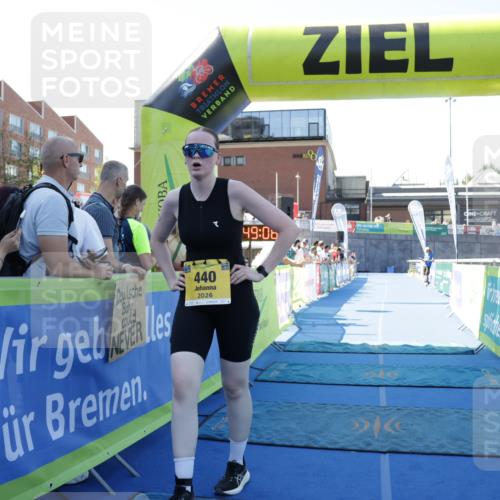 09.08.2026 - GEWOBA Citytriathlon Bremen Yannick Fuchs http://msf.ph/oto/9939459 09.08.2026 11:49:10 Ziel 440 meine-sportfotos.de