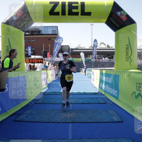 09.08.2026 - GEWOBA Citytriathlon Bremen Yannick Fuchs http://msf.ph/oto/9939482 09.08.2026 11:49:48 Ziel 434 meine-sportfotos.de