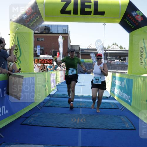 09.08.2026 - GEWOBA Citytriathlon Bremen Yannick Fuchs http://msf.ph/oto/9939590 09.08.2026 11:51:02 Ziel 165 meine-sportfotos.de