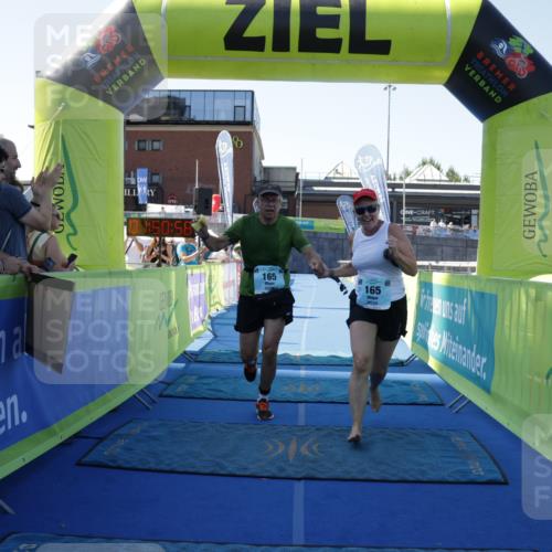 09.08.2026 - GEWOBA Citytriathlon Bremen Yannick Fuchs http://msf.ph/oto/9939592 09.08.2026 11:51:02 Ziel 165 meine-sportfotos.de