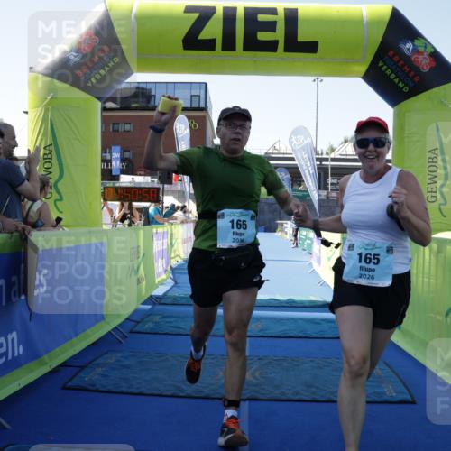 09.08.2026 - GEWOBA Citytriathlon Bremen Yannick Fuchs http://msf.ph/oto/9939601 09.08.2026 11:51:02 Ziel 165 meine-sportfotos.de
