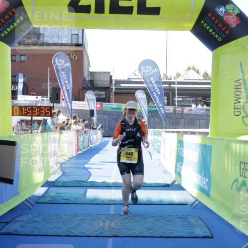 09.08.2026 - GEWOBA Citytriathlon Bremen Yannick Fuchs http://msf.ph/oto/9939763 09.08.2026 11:53:39 Ziel 446 meine-sportfotos.de
