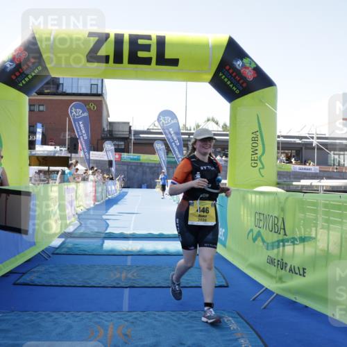 09.08.2026 - GEWOBA Citytriathlon Bremen Yannick Fuchs http://msf.ph/oto/9939770 09.08.2026 11:53:40 Ziel 446 meine-sportfotos.de