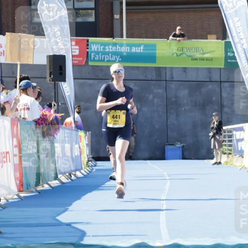 09.08.2026 - GEWOBA Citytriathlon Bremen Yannick Fuchs http://msf.ph/oto/9940047 09.08.2026 12:01:33 Ziel 441 meine-sportfotos.de