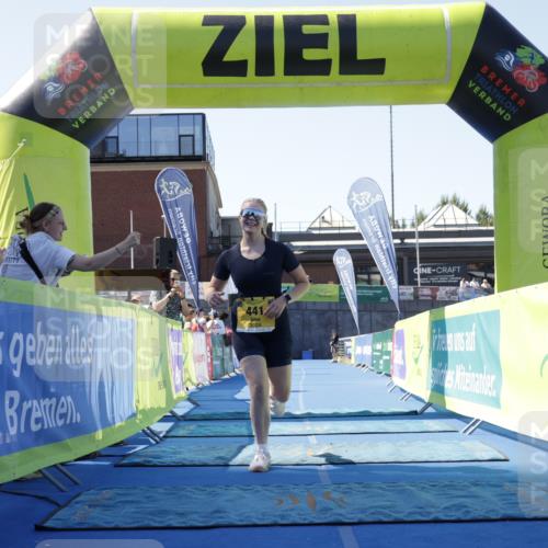 09.08.2026 - GEWOBA Citytriathlon Bremen Yannick Fuchs http://msf.ph/oto/9940055 09.08.2026 12:01:38 Ziel 441 meine-sportfotos.de