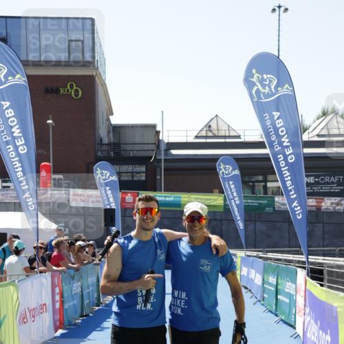 09.08.2026 - GEWOBA Citytriathlon Bremen Yannick Fuchs http://msf.ph/oto/9940246 09.08.2026 13:29:22 Ziel  meine-sportfotos.de
