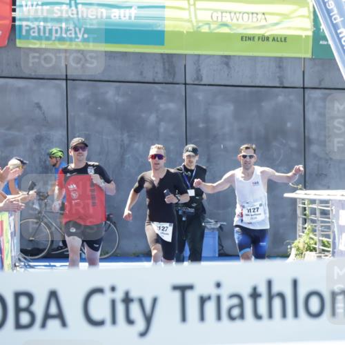 09.08.2026 - GEWOBA Citytriathlon Bremen Yannick Fuchs http://msf.ph/oto/9940329 09.08.2026 13:39:26 Ziel 1127 meine-sportfotos.de