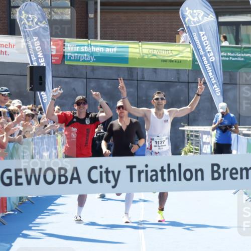 09.08.2026 - GEWOBA Citytriathlon Bremen Yannick Fuchs http://msf.ph/oto/9940341 09.08.2026 13:39:29 Ziel 1127 meine-sportfotos.de