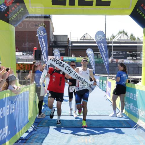 09.08.2026 - GEWOBA Citytriathlon Bremen Yannick Fuchs http://msf.ph/oto/9940359 09.08.2026 13:39:32 Ziel 1127 meine-sportfotos.de