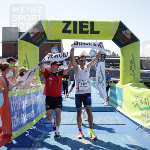09.08.2026 - GEWOBA Citytriathlon Bremen Yannick Fuchs http://msf.ph/oto/9940371 09.08.2026 13:39:34 Ziel 1127 meine-sportfotos.de