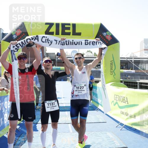 09.08.2026 - GEWOBA Citytriathlon Bremen Yannick Fuchs http://msf.ph/oto/9940396 09.08.2026 13:39:37 Ziel  meine-sportfotos.de
