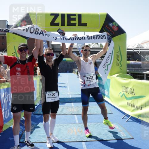 09.08.2026 - GEWOBA Citytriathlon Bremen Yannick Fuchs http://msf.ph/oto/9940403 09.08.2026 13:39:38 Ziel  meine-sportfotos.de