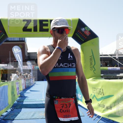 09.08.2026 - GEWOBA Citytriathlon Bremen Yannick Fuchs http://msf.ph/oto/9940556 09.08.2026 13:41:46 Ziel  meine-sportfotos.de