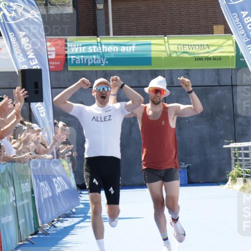 09.08.2026 - GEWOBA Citytriathlon Bremen Yannick Fuchs http://msf.ph/oto/9940765 09.08.2026 13:45:03 Ziel 1121 meine-sportfotos.de