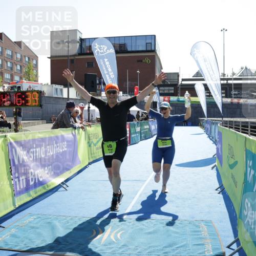 09.08.2026 - GEWOBA Citytriathlon Bremen Yannick Fuchs http://msf.ph/oto/9940867 09.08.2026 15:43:03 Ziel 459 meine-sportfotos.de