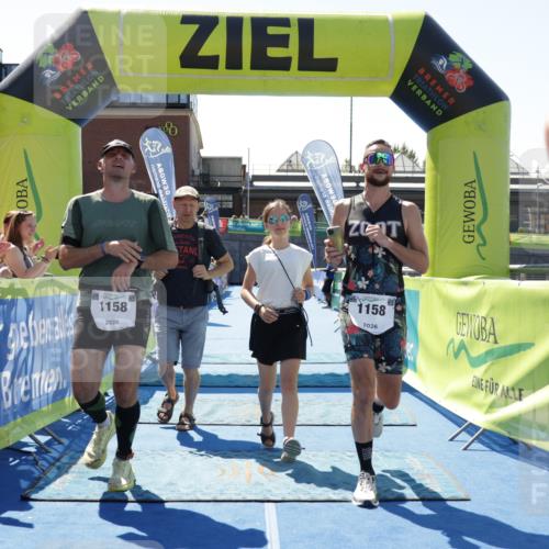 09.08.2026 - GEWOBA Citytriathlon Bremen Yannick Fuchs http://msf.ph/oto/9941729 09.08.2026 14:01:45 Ziel 1158 meine-sportfotos.de