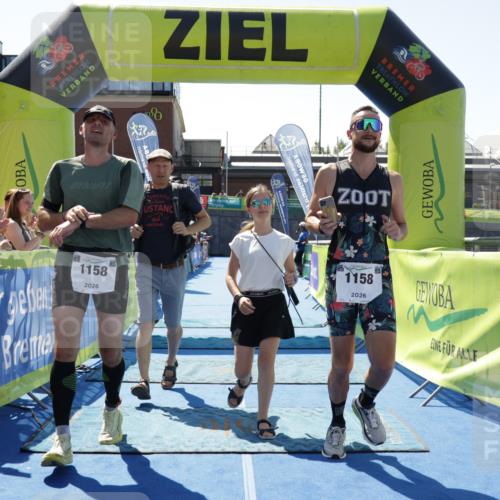 09.08.2026 - GEWOBA Citytriathlon Bremen Yannick Fuchs http://msf.ph/oto/9941730 09.08.2026 14:01:45 Ziel 1158 meine-sportfotos.de