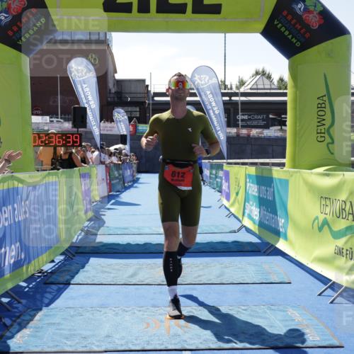 09.08.2026 - GEWOBA Citytriathlon Bremen Yannick Fuchs http://msf.ph/oto/9941820 09.08.2026 14:03:03 Ziel 569, 612, 849 meine-sportfotos.de