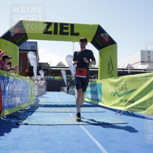 09.08.2026 - GEWOBA Citytriathlon Bremen Yannick Fuchs http://msf.ph/oto/9941909 09.08.2026 14:06:33 Ziel 551 meine-sportfotos.de