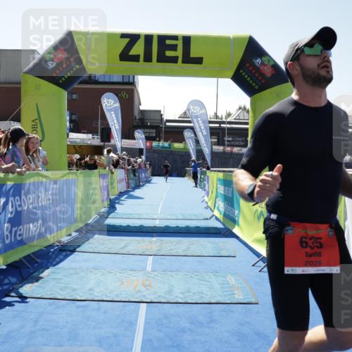 09.08.2026 - GEWOBA Citytriathlon Bremen Yannick Fuchs http://msf.ph/oto/9942102 09.08.2026 14:09:40 Ziel 594, 635 meine-sportfotos.de