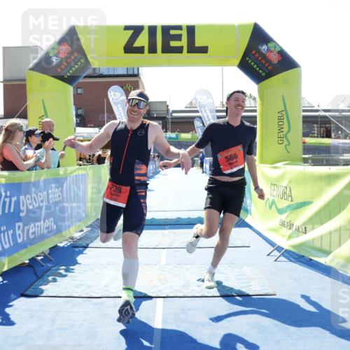 09.08.2026 - GEWOBA Citytriathlon Bremen Yannick Fuchs http://msf.ph/oto/9942141 09.08.2026 14:10:21 Ziel 566, 669, 739 meine-sportfotos.de