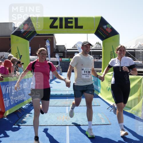 09.08.2026 - GEWOBA Citytriathlon Bremen Yannick Fuchs http://msf.ph/oto/9943945 09.08.2026 14:13:18 Ziel 1138 meine-sportfotos.de