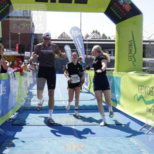 09.08.2026 - GEWOBA Citytriathlon Bremen Yannick Fuchs http://msf.ph/oto/9944069 09.08.2026 14:14:08 Ziel 597, 1145 meine-sportfotos.de