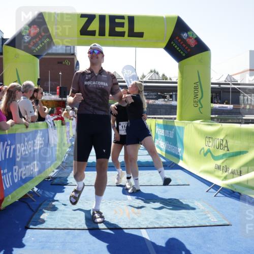 09.08.2026 - GEWOBA Citytriathlon Bremen Yannick Fuchs http://msf.ph/oto/9944077 09.08.2026 14:14:09 Ziel 597, 1145 meine-sportfotos.de