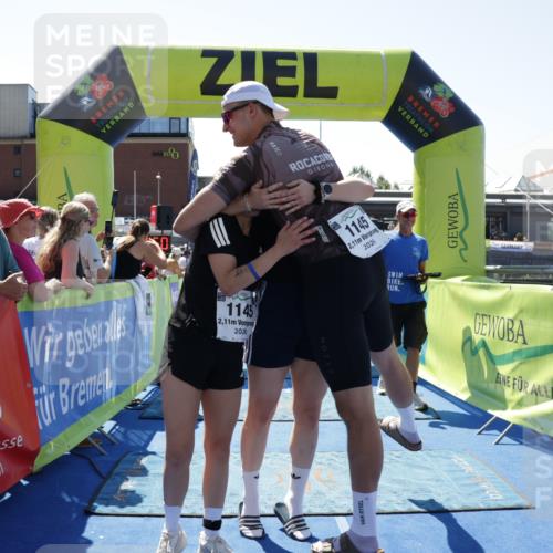 09.08.2026 - GEWOBA Citytriathlon Bremen Yannick Fuchs http://msf.ph/oto/9944082 09.08.2026 14:14:13 Ziel 1130 meine-sportfotos.de
