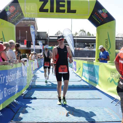09.08.2026 - GEWOBA Citytriathlon Bremen Yannick Fuchs http://msf.ph/oto/9944363 09.08.2026 14:16:29 Ziel 547, 816, 880, 901 meine-sportfotos.de
