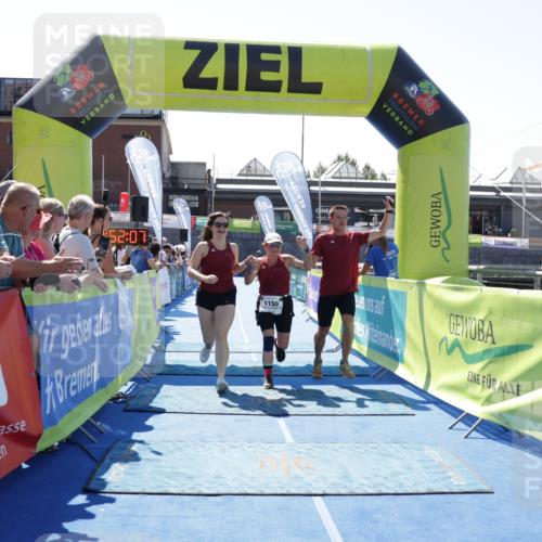 09.08.2026 - GEWOBA Citytriathlon Bremen Yannick Fuchs http://msf.ph/oto/9944538 09.08.2026 14:18:30 Ziel 1150 meine-sportfotos.de