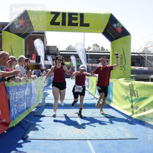 09.08.2026 - GEWOBA Citytriathlon Bremen Yannick Fuchs http://msf.ph/oto/9944541 09.08.2026 14:18:30 Ziel 1150 meine-sportfotos.de