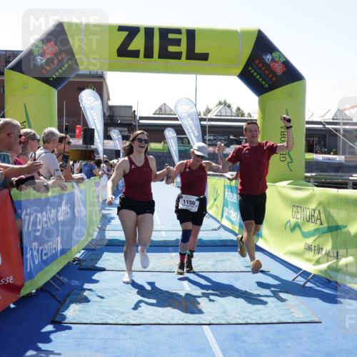 09.08.2026 - GEWOBA Citytriathlon Bremen Yannick Fuchs http://msf.ph/oto/9944543 09.08.2026 14:18:30 Ziel 1150 meine-sportfotos.de