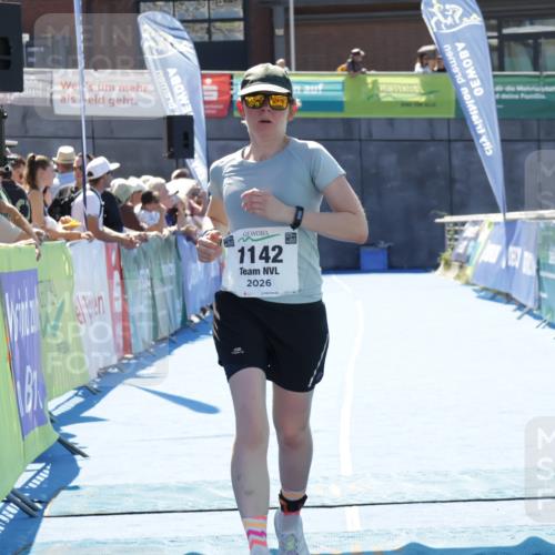 09.08.2026 - GEWOBA Citytriathlon Bremen Yannick Fuchs http://msf.ph/oto/9945903 09.08.2026 14:30:17 Ziel 1142 meine-sportfotos.de