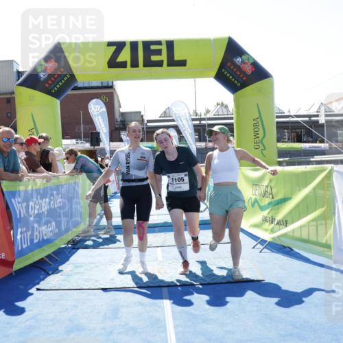09.08.2026 - GEWOBA Citytriathlon Bremen Yannick Fuchs http://msf.ph/oto/9945942 09.08.2026 14:31:37 Ziel 1105 meine-sportfotos.de