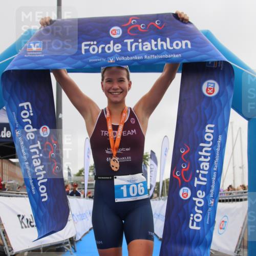 16.08.2026 - KN Förde Triathlon 2026 Markus Tischler http://msf.ph/oto/9964720 16.08.2026 10:07:22 Ziel  meine-sportfotos.de
