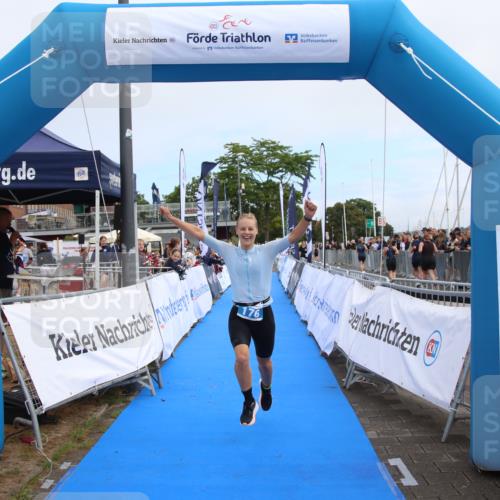 16.08.2026 - KN Förde Triathlon 2026 Markus Tischler http://msf.ph/oto/9993218 16.08.2026 10:36:59 Ziel 176, 176 meine-sportfotos.de